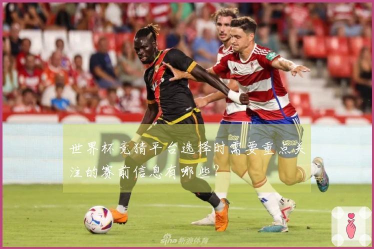 世界杯竞猜平台选择时需要重点关注的赛前信息有哪些？